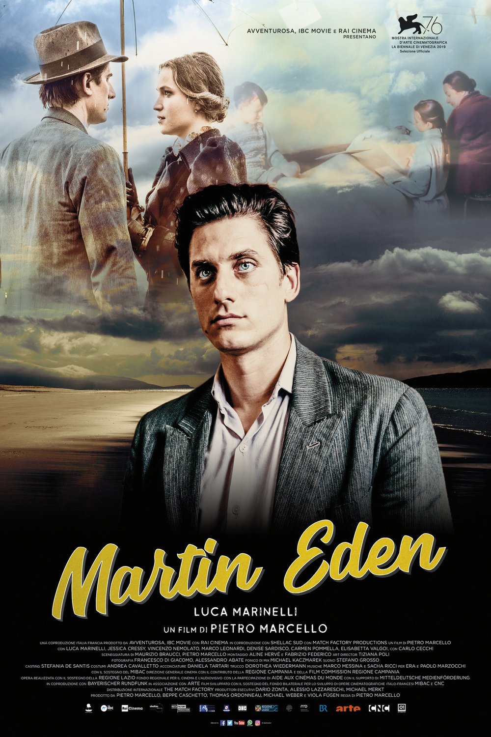 Poster of the movie Martin Eden [2019]