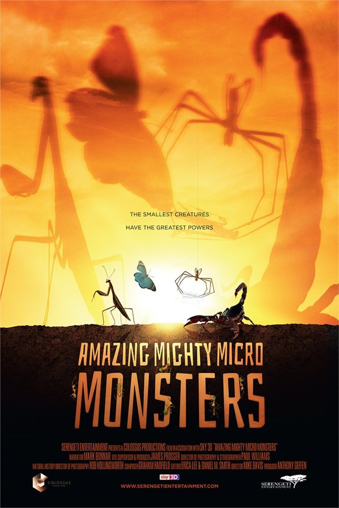 L'affiche du film Amazing Mighty Micro Monsters [2015]