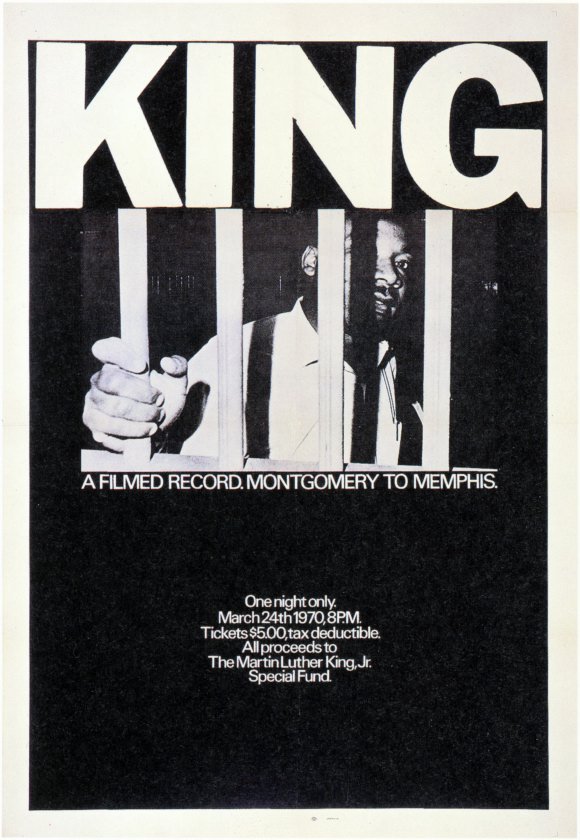 L'affiche du film Martin Luther King: De Montgomery à Memphis [1970]