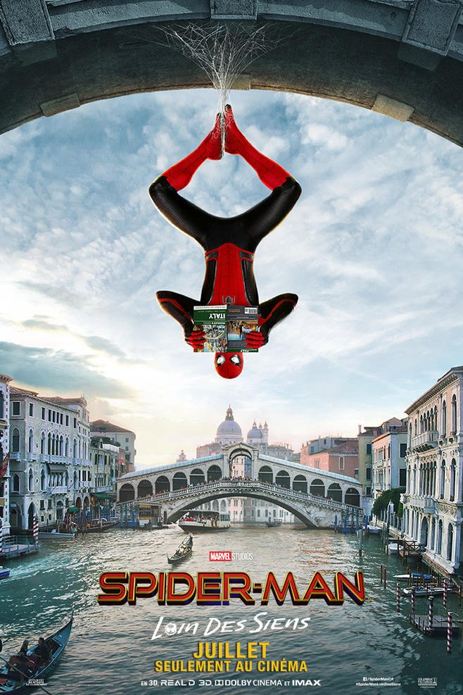 L'affiche du film Spider-Man: Loin des siens [2019]