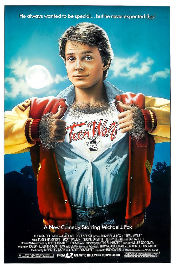 L'affiche du film Teen Wolf [1985]