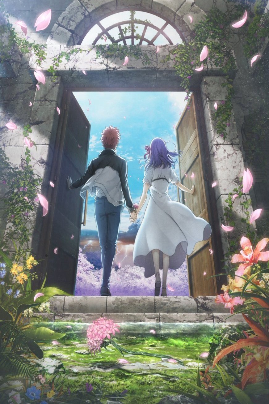 L'affiche originale du film Fate/Stay Night: Heaven's Feel III. Spring Song en japonais