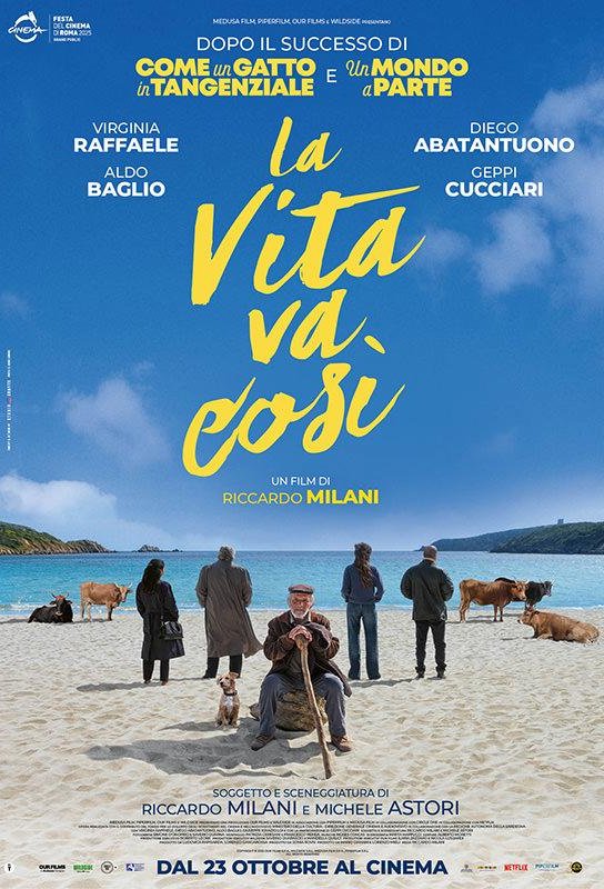 Poster of the movie La vita va così [2025]
