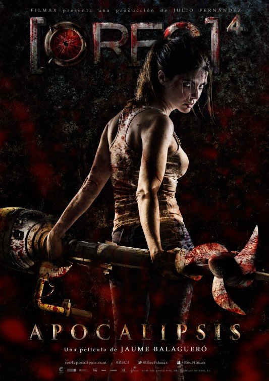 L'affiche originale du film REC 4: Apocalipsis en espagnol