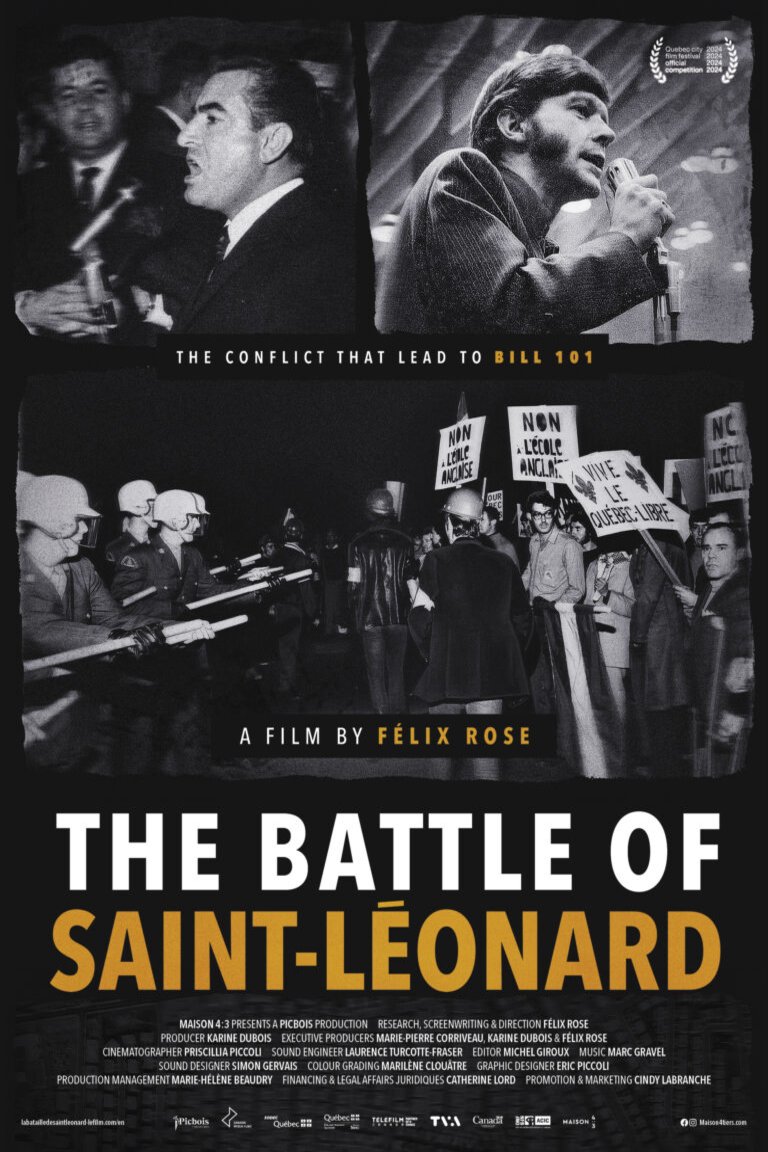 Poster of the movie The Battle of Saint-Leonard