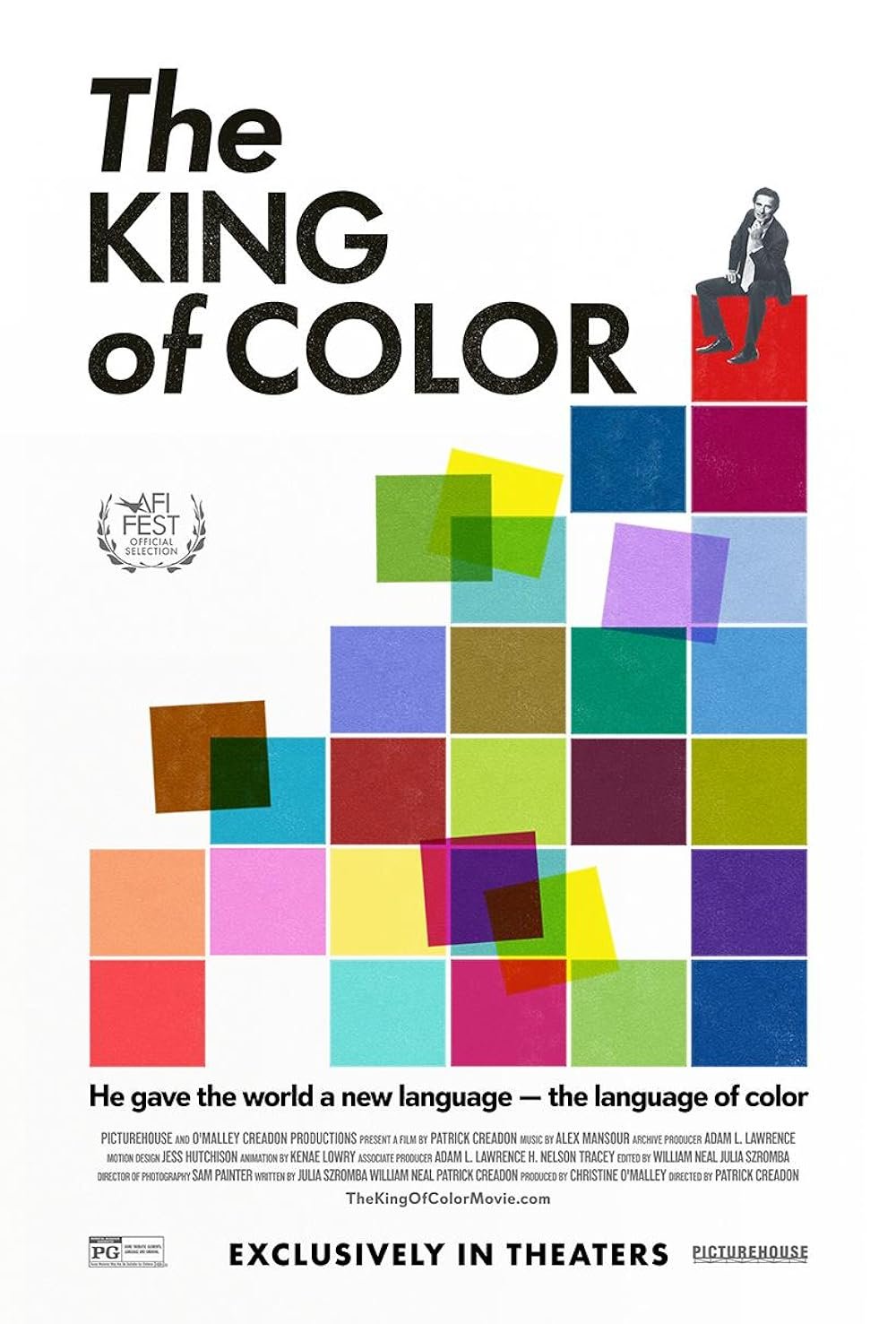 L'affiche du film The Pantone Guy