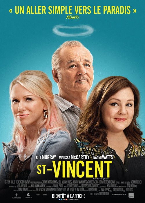 L'affiche du film St-Vincent v.f. [2014]