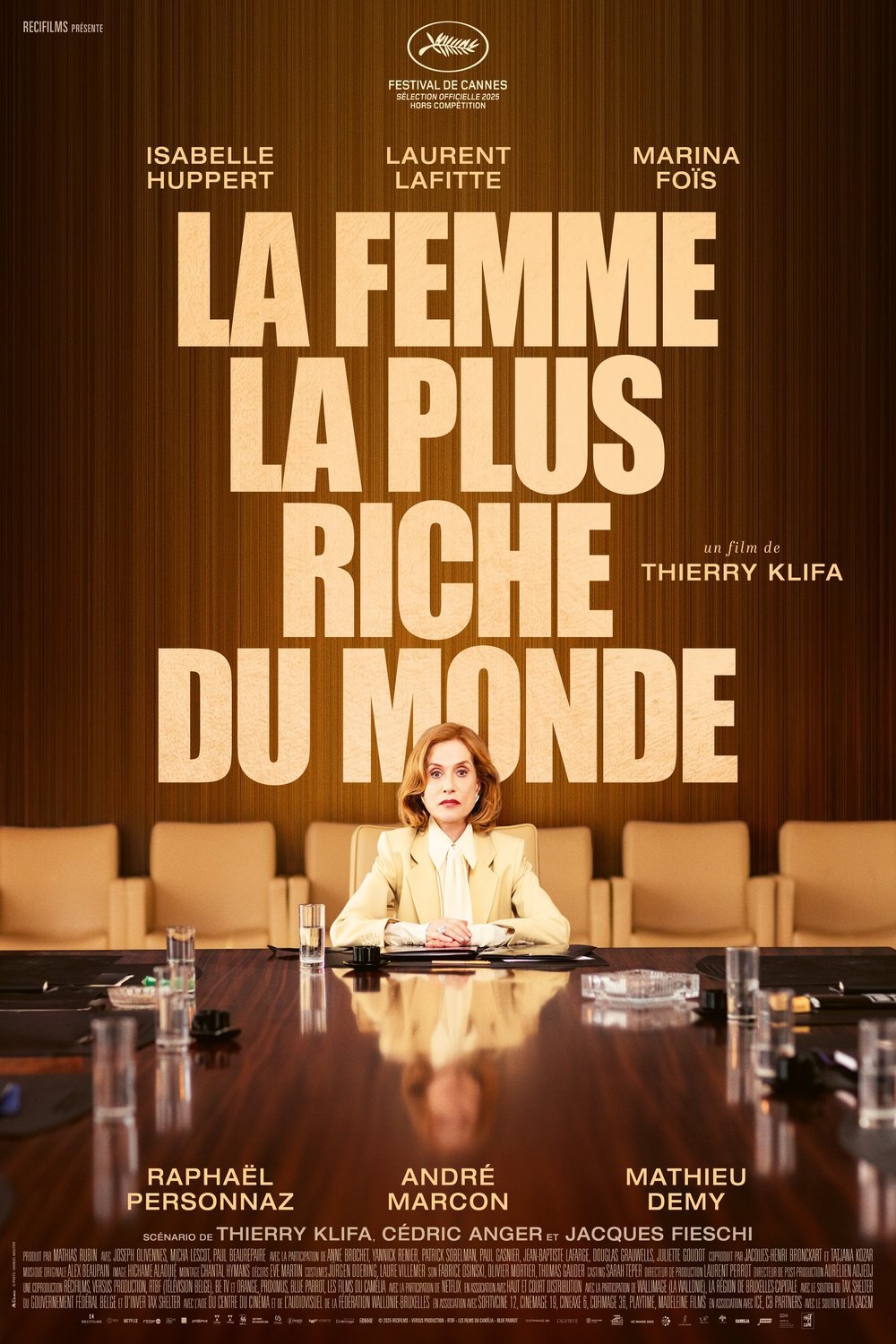 L'affiche du film La femme la plus riche du monde