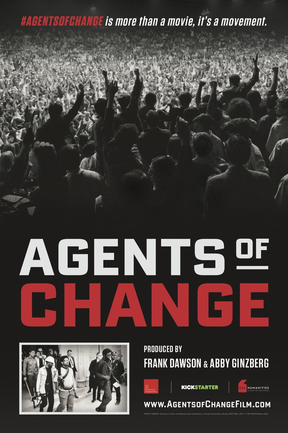 L'affiche du film Agents of Change: Black Students and the Transformation of the American University [2014]