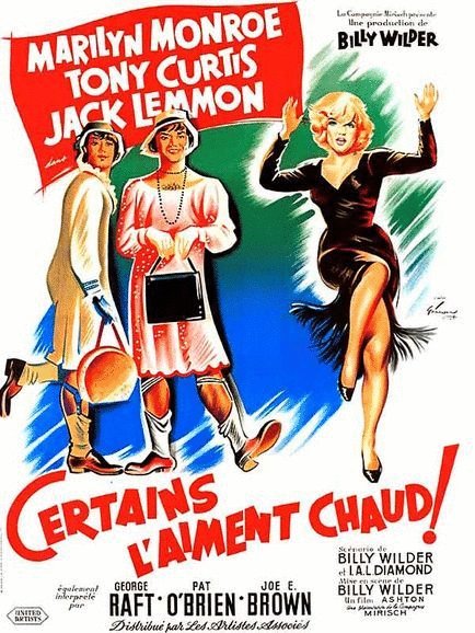 L'affiche du film Certains l'aiment chaud