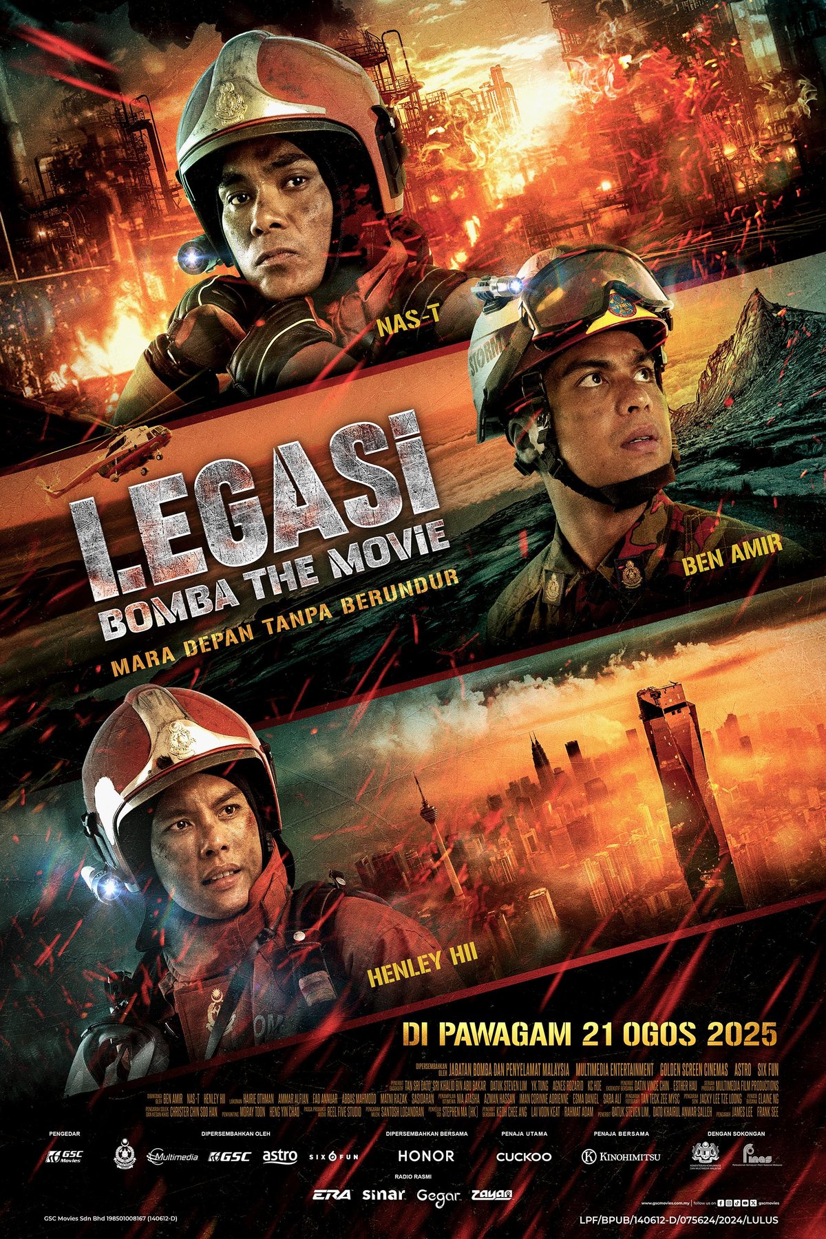 Poster of the movie Legasi: Bomba the Movie [2025]