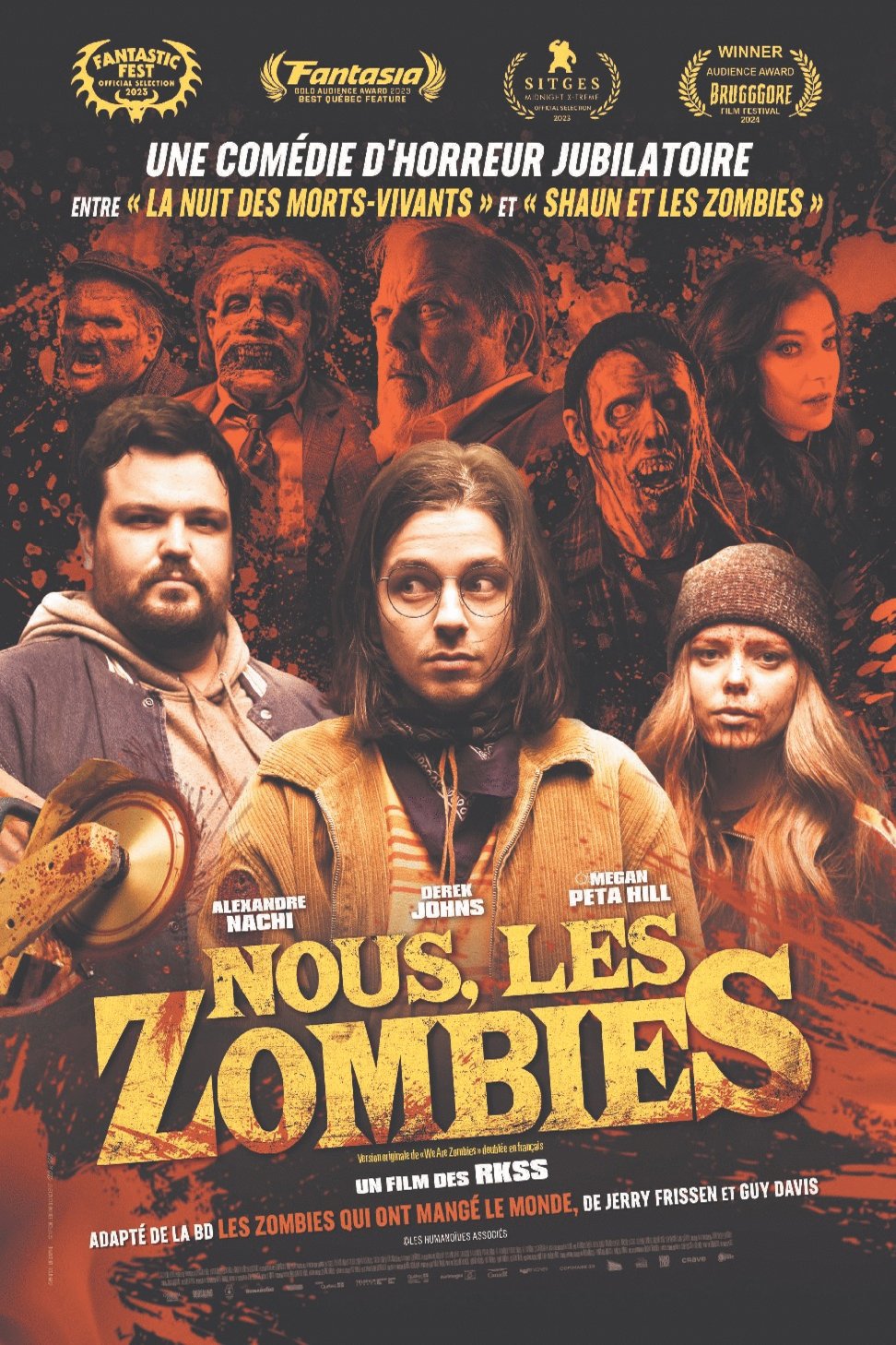 L'affiche du film Nous, les Zombies