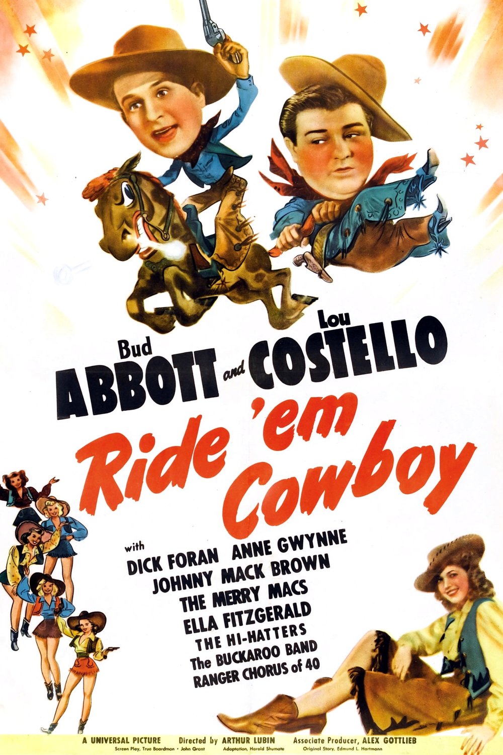Poster of the movie Ride 'Em Cowboy [1942]