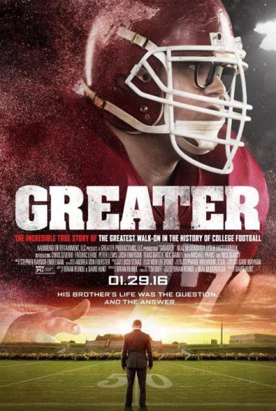 L'affiche du film Greater [2016]