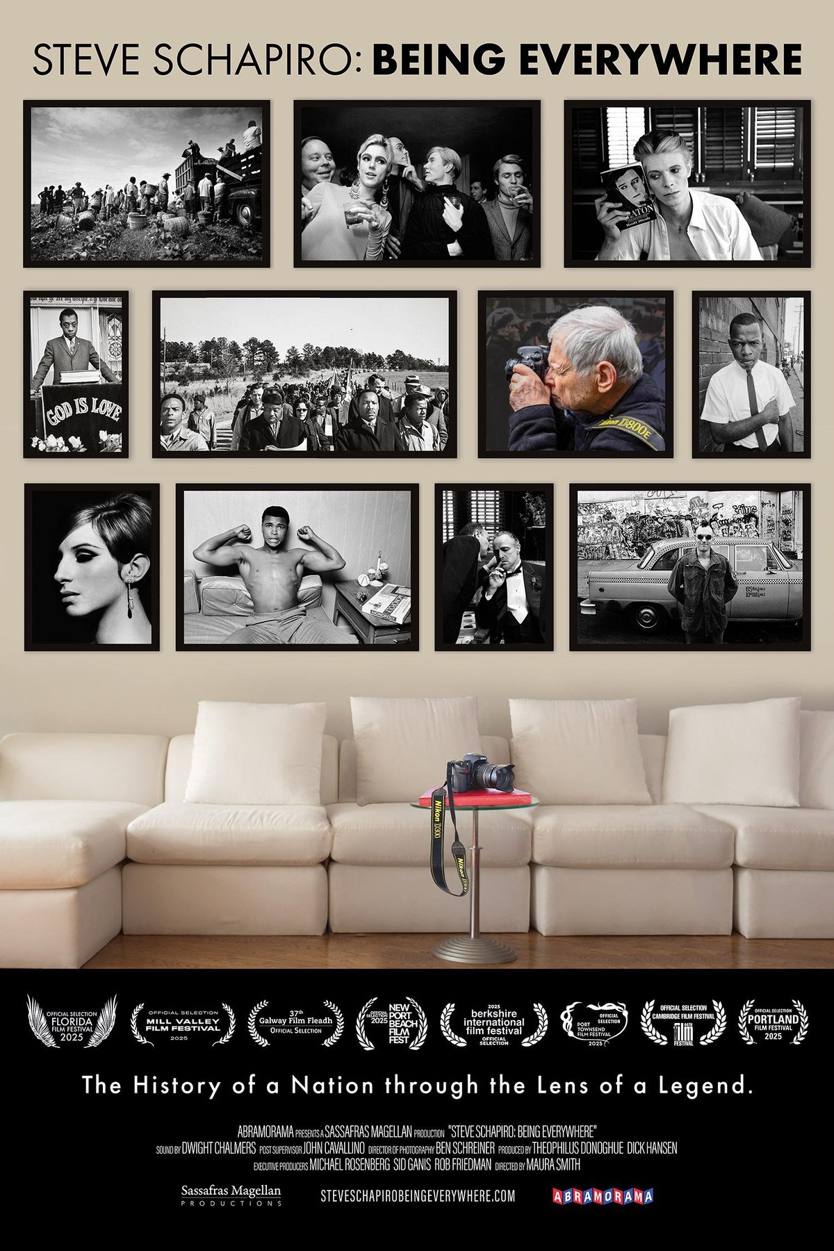 Poster of the movie Steve Schapiro: Being Everywhere [2025]