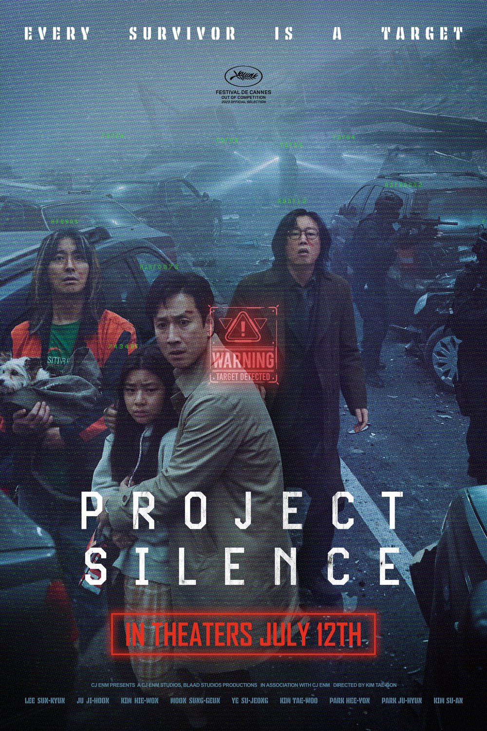 Korean poster of the movie Project Silence