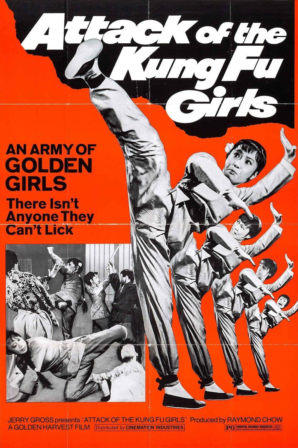 Mandarin poster of the movie Attack of the Kung Fu Girls