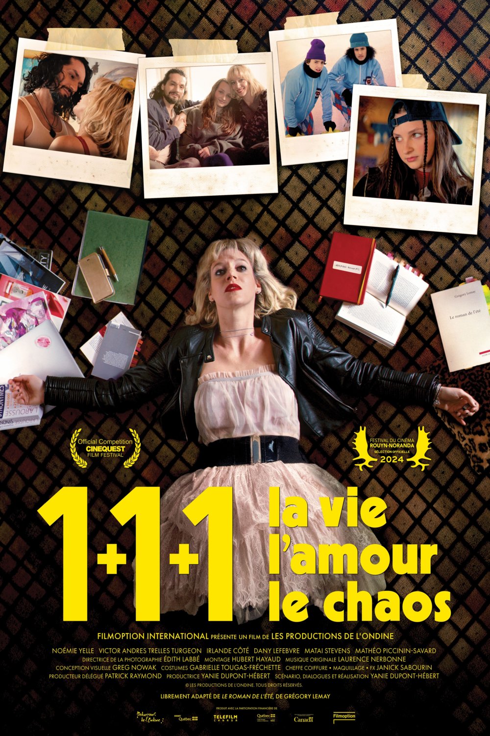 Poster of the movie 1+1+1 Life, love, chaos