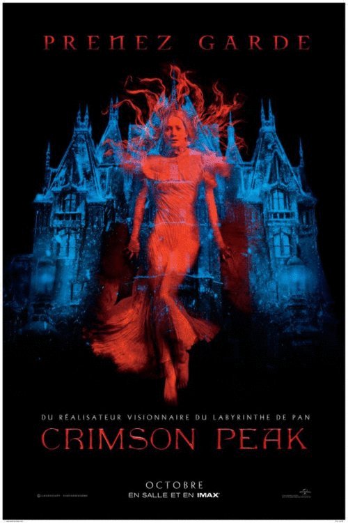 L'affiche du film Crimson Peak