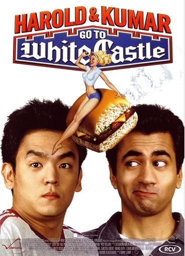 L'affiche du film Harold et Kumar chassent le burger [2004]