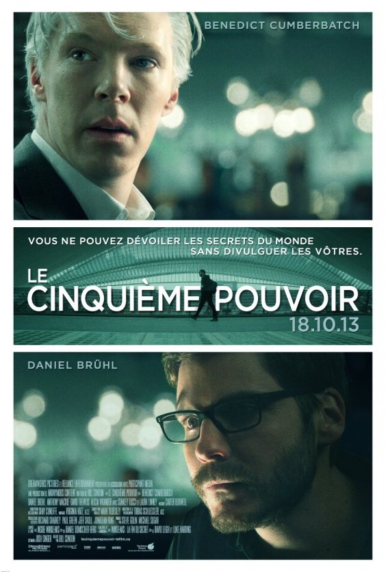 L'affiche du film Le Cinquième pouvoir