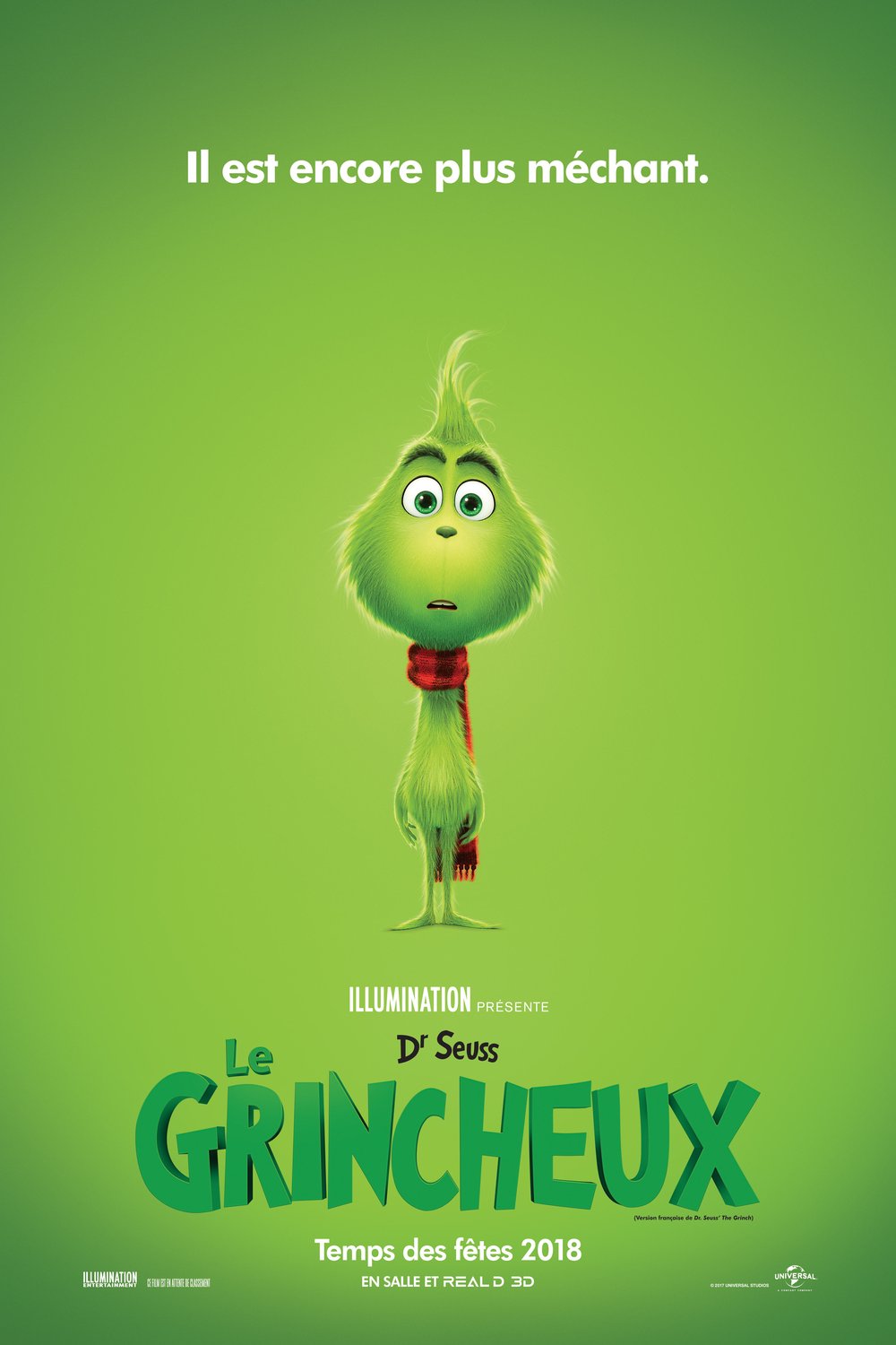 L'affiche du film Dr. Seuss' The Grinch