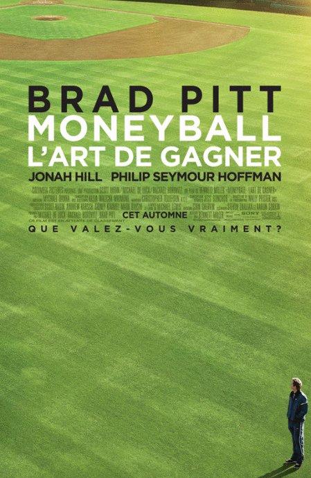 L'affiche du film Moneyball: L'art de gagner