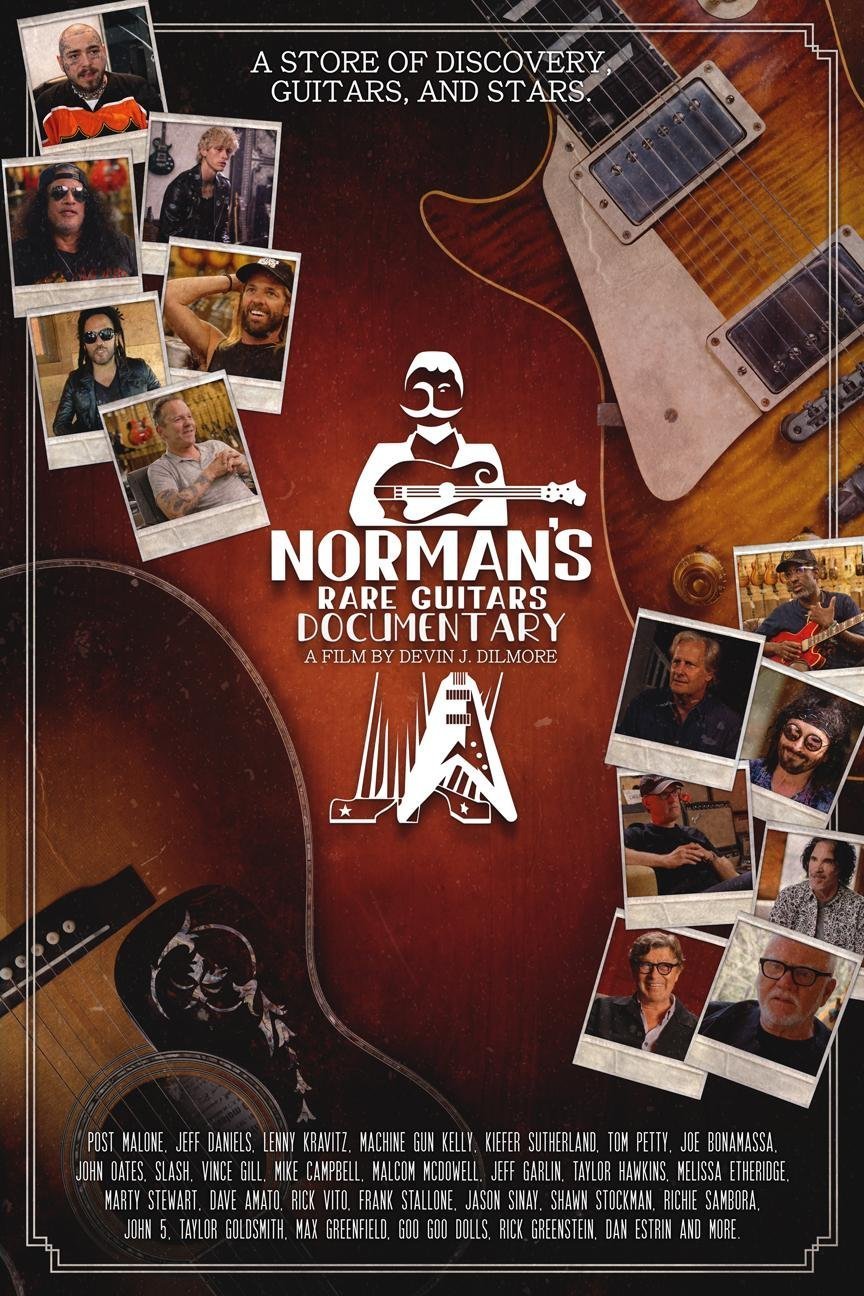 L'affiche du film Norman's Rare Guitars Documentary