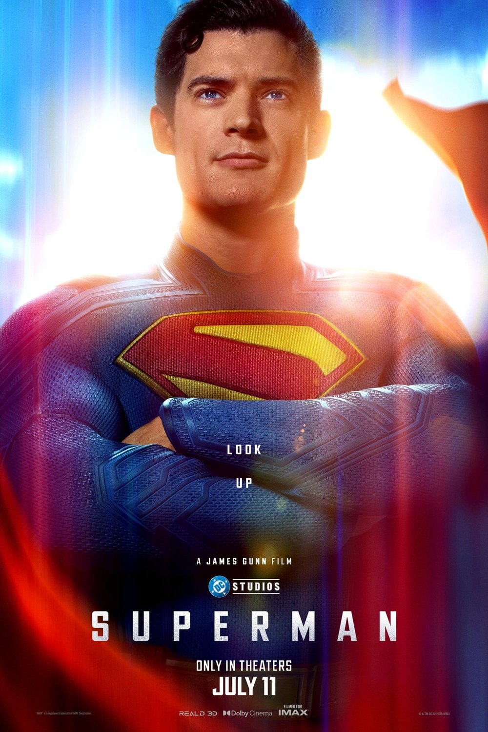 L'affiche du film Superman [2025]