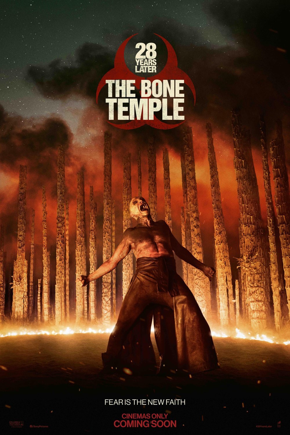 L'affiche du film 28 ans plus tard: Le temple des morts