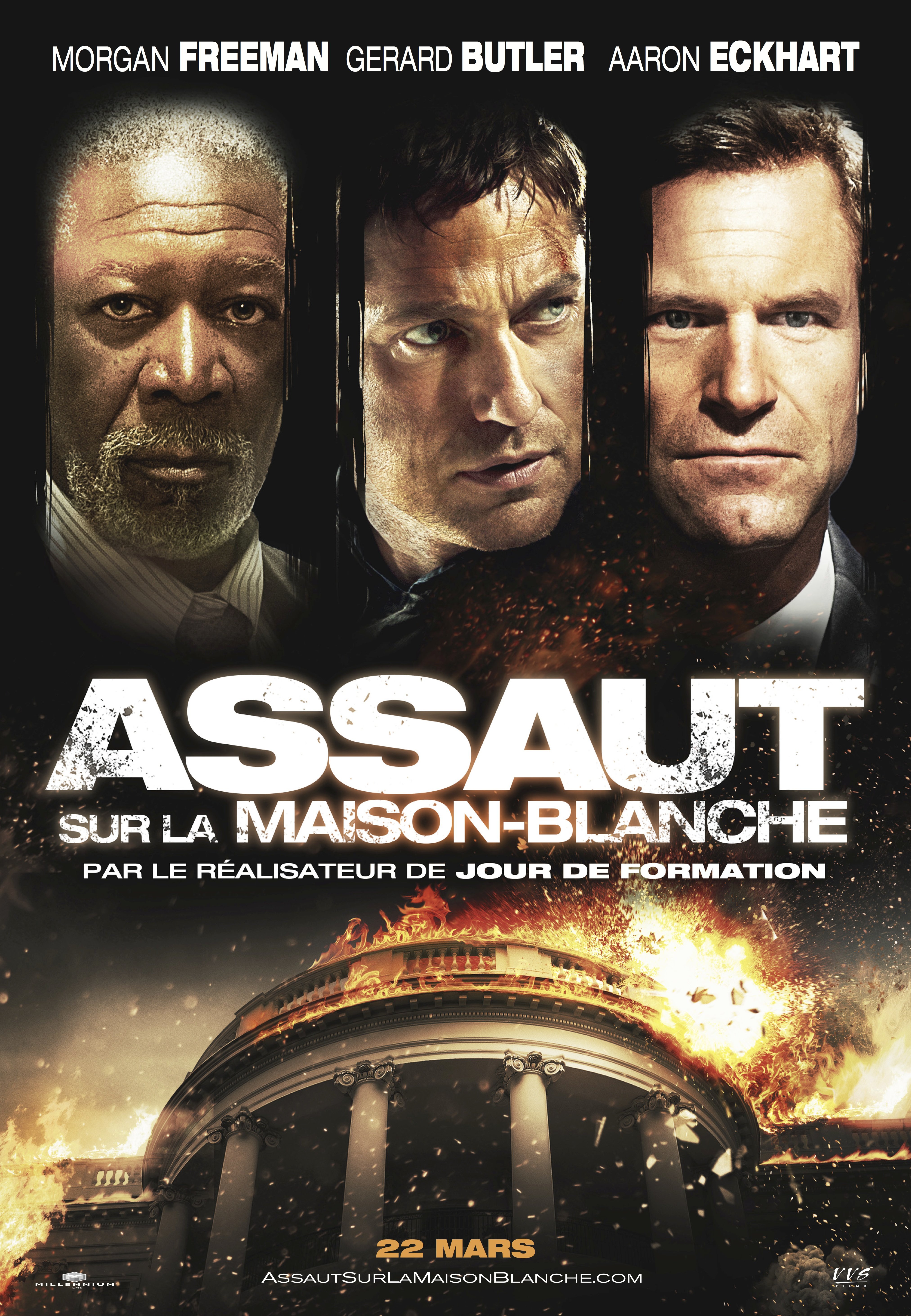 L'affiche du film Assaut sur la Maison-Blanche