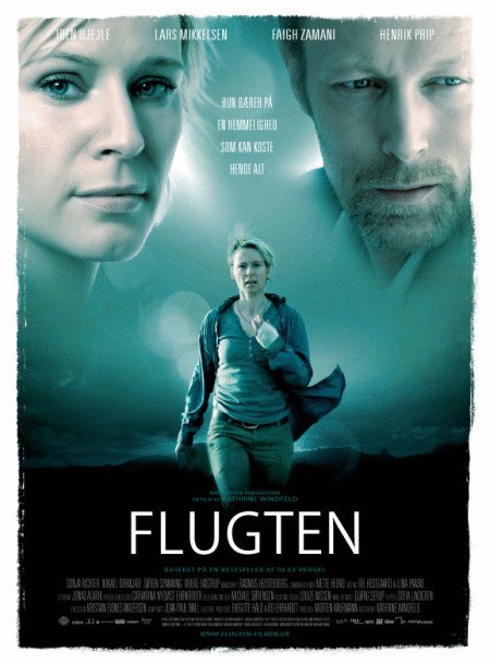 Danish poster of the movie The Escape