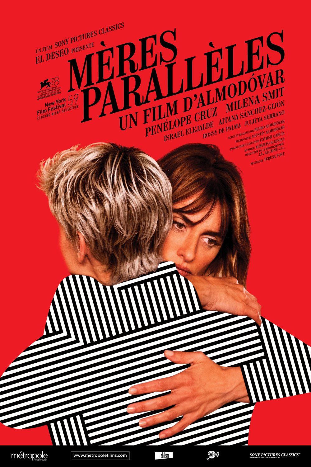 L'affiche du film Mères parallèles