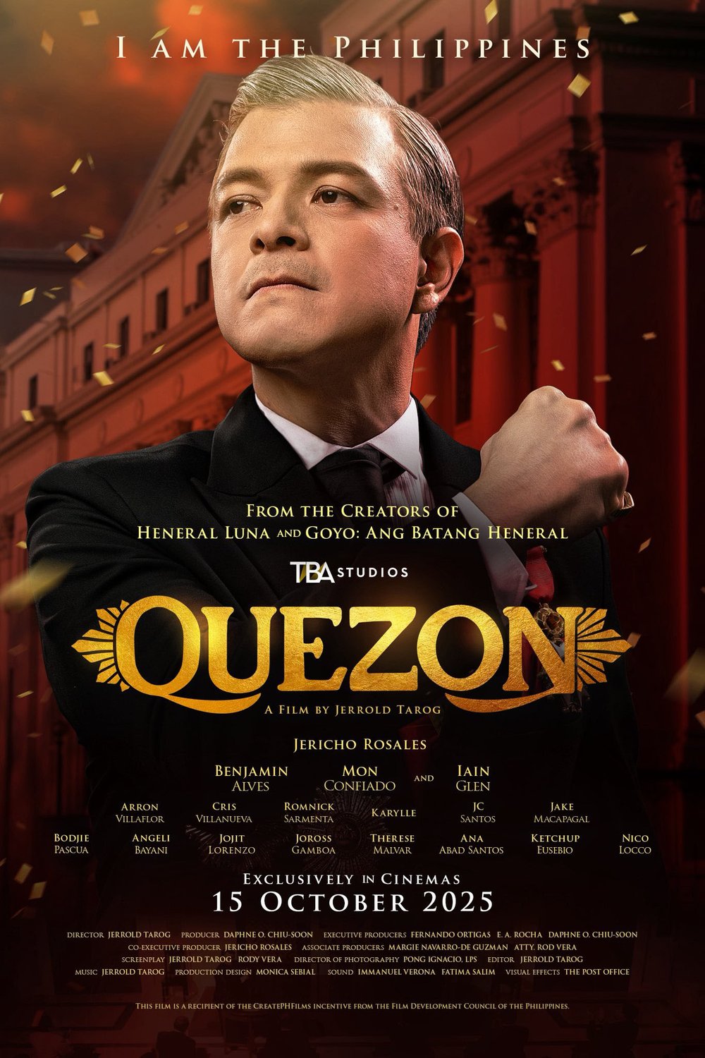 L'affiche du film Quezon
