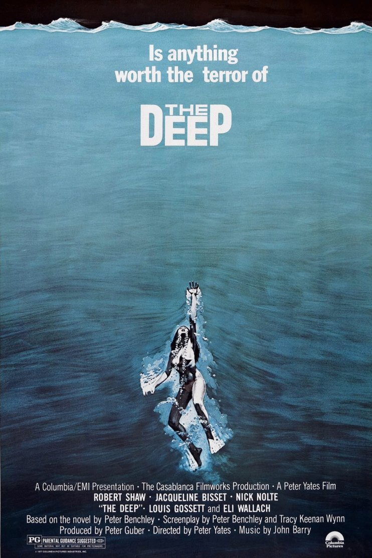 L'affiche du film The Deep [1977]