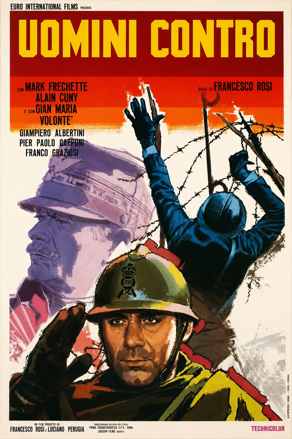 Poster of the movie Uomini contro [1970]