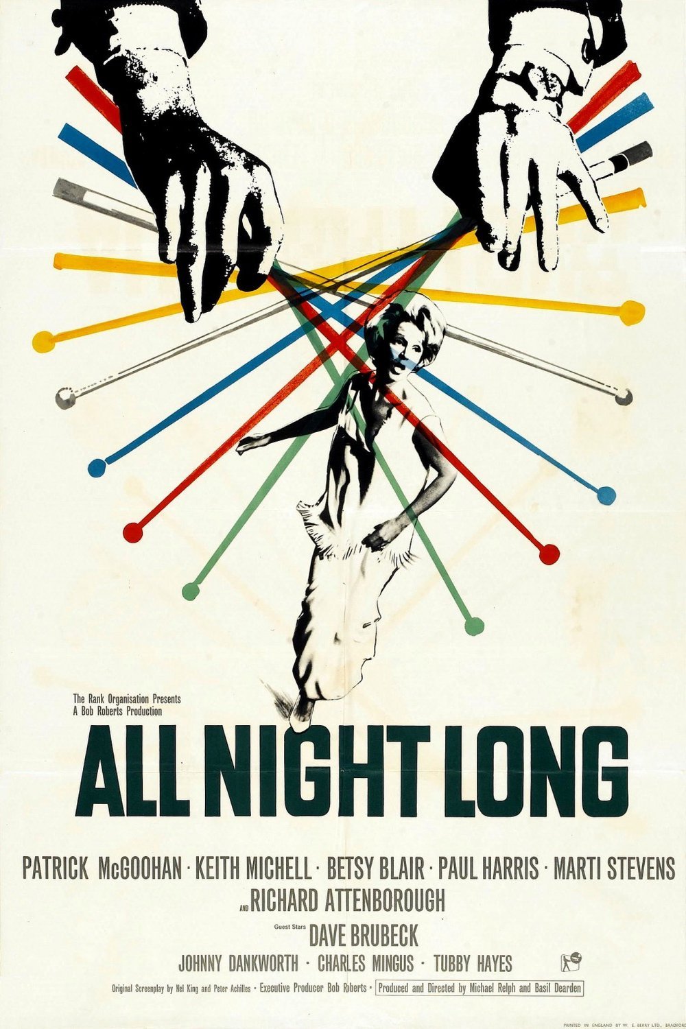 L'affiche du film All Night Long [1962]