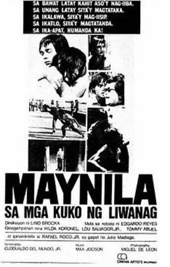 Poster of the movie Maynila: Sa mga kuko ng liwanag [1975]