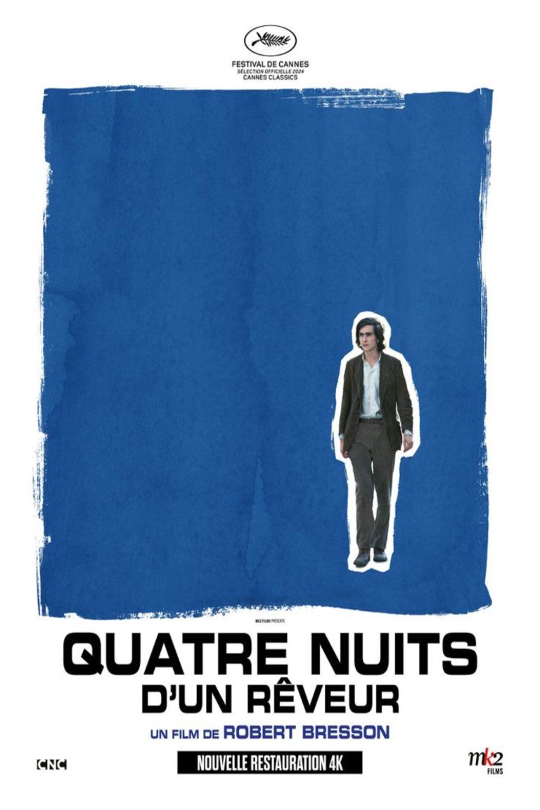 L'affiche du film Quatre nuits d'un rêveur