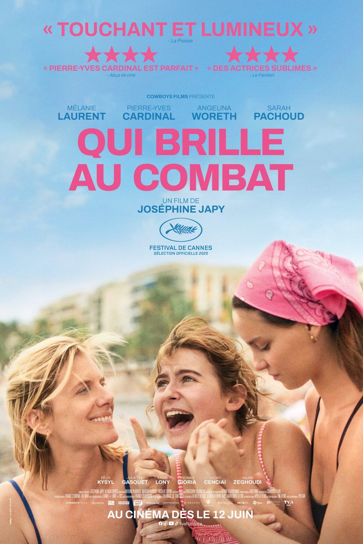 L'affiche du film Qui brille au combat [2025]