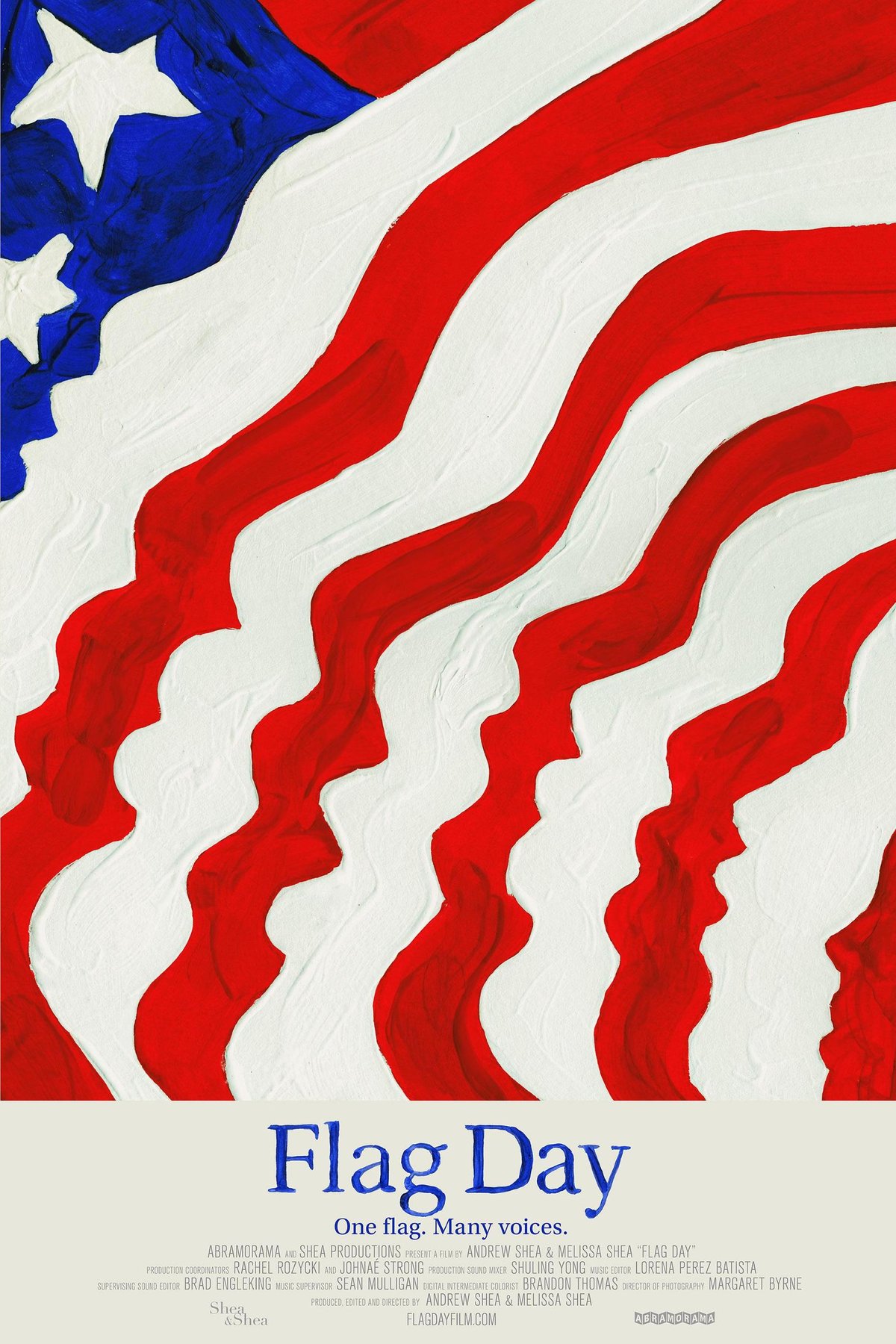 L'affiche du film Flag Day [2026]