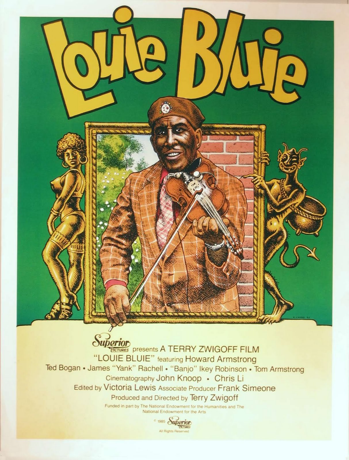 Poster of the movie Louie Bluie
