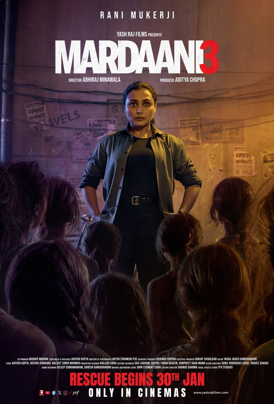 L'affiche du film Mardaani 3