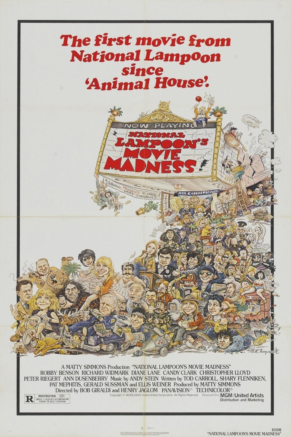 L'affiche du film Movie Madness [1982]