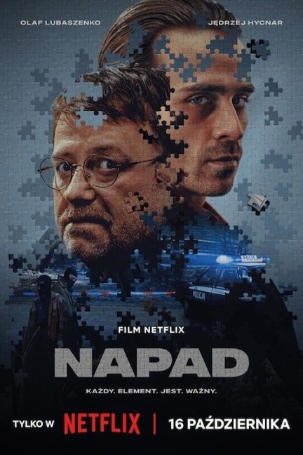 L'affiche originale du film Napad en polonais