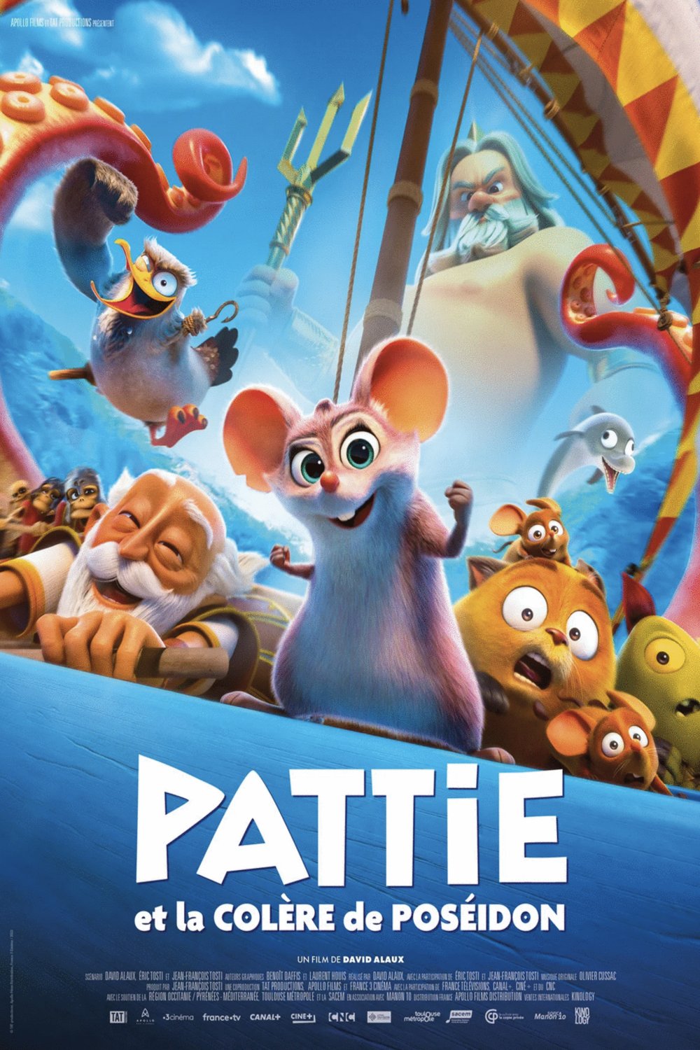 Poster of the movie Pattie et la colère de Poséidon [2022]