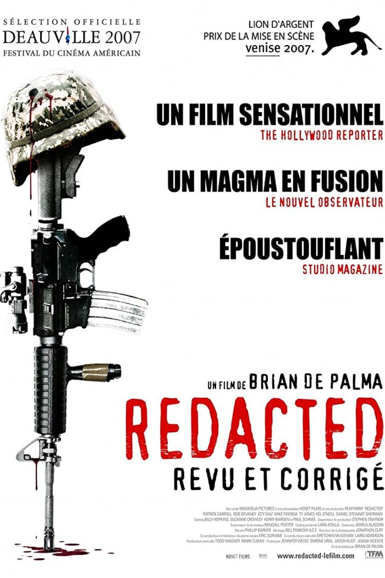 L'affiche du film Redacted