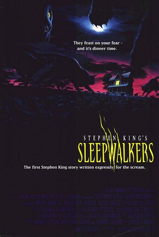 L'affiche du film Sleepwalkers [1992]