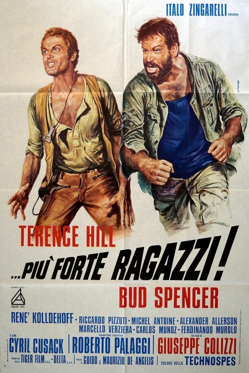 L'affiche du film ...All the Way, Boys! [1972]