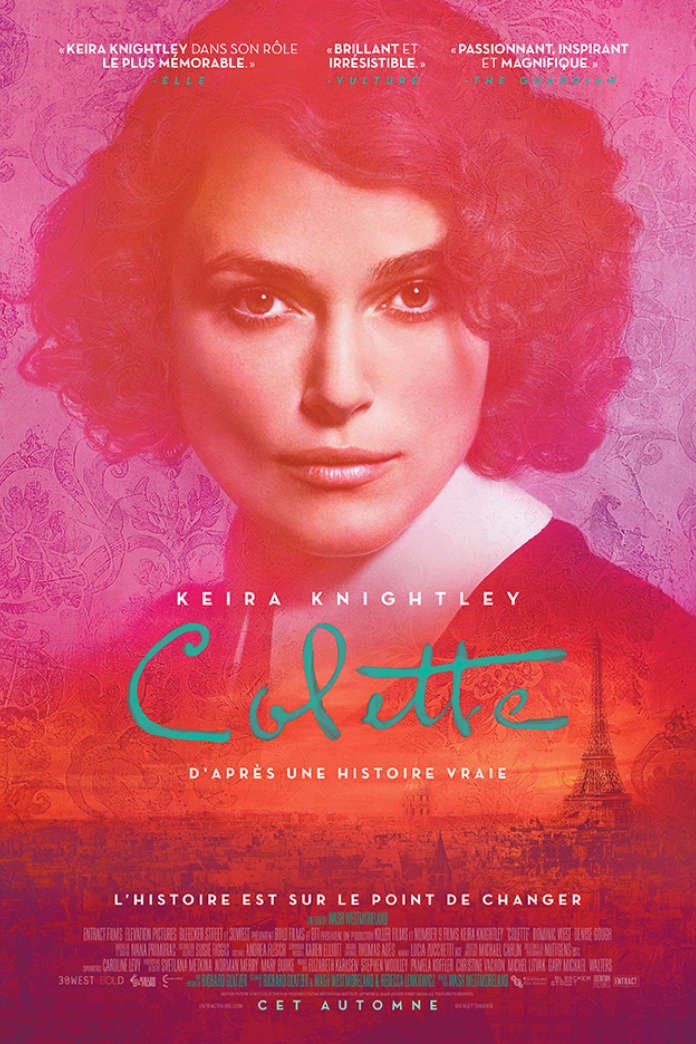 L'affiche du film Colette